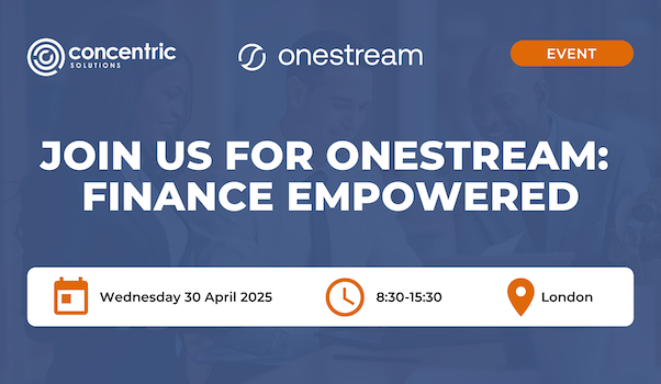 Join Us at OneStream: Finance Empowered - 30 April 2025
