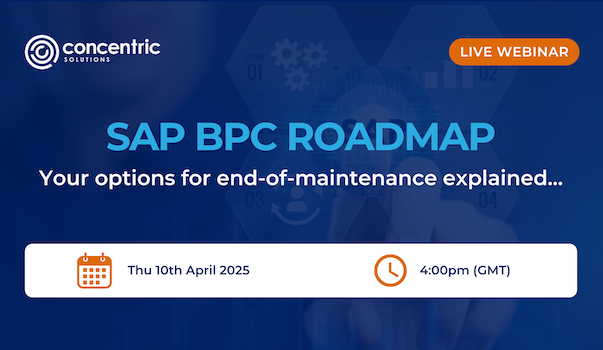 Webinar: SAP BPC roadmap... what’s next?