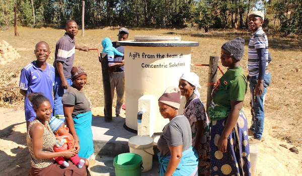 Concentric sponsors freshwater pump in Zimbabwe, Africa