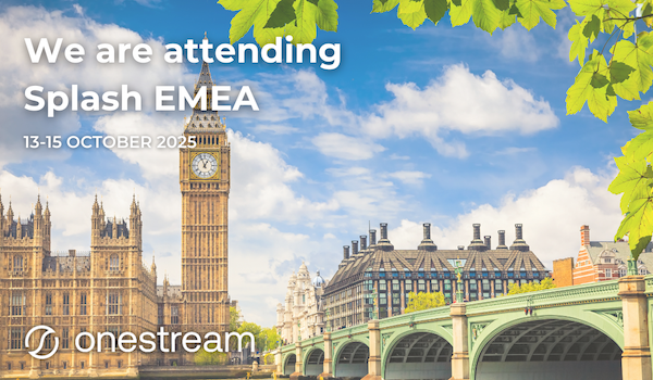 Concentric Solutions to Attend OneStream Splash EMEA 2025