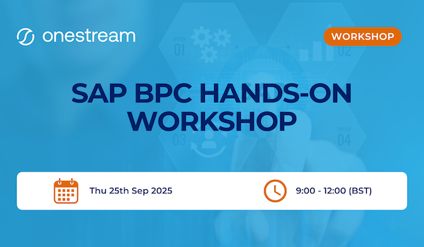 Is Your SAP BPC Strategy Future-Ready? Join This Exclusive Workshop with OneStream