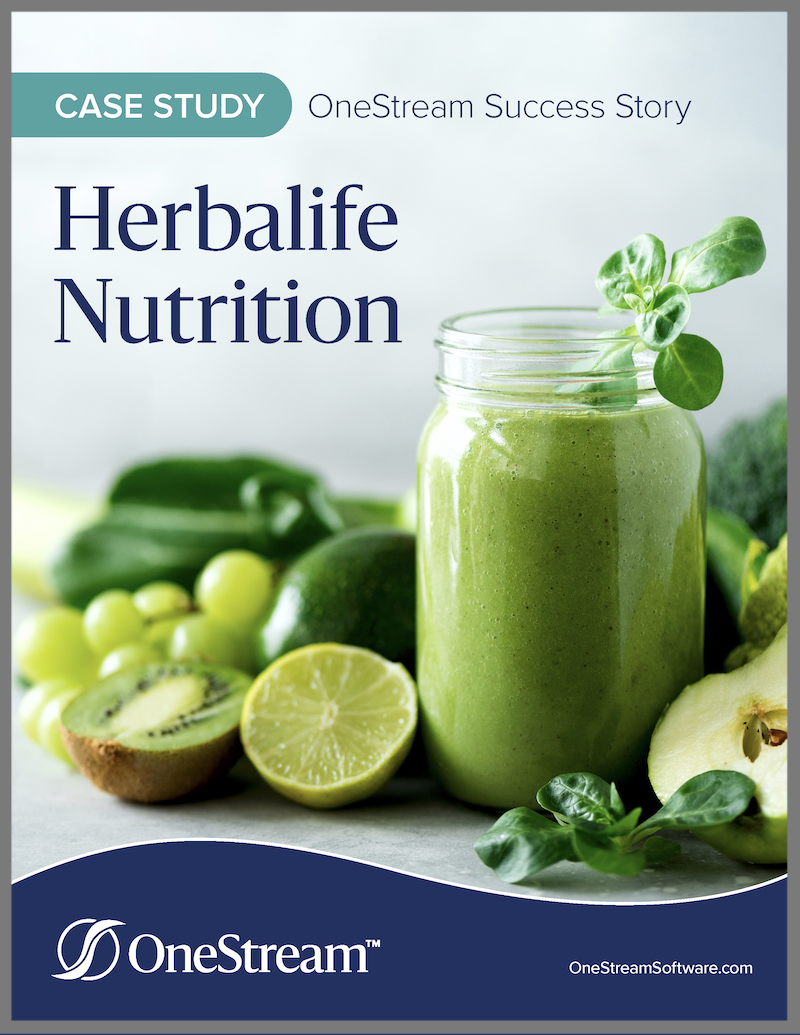 OneStream Case Study - Herbalife