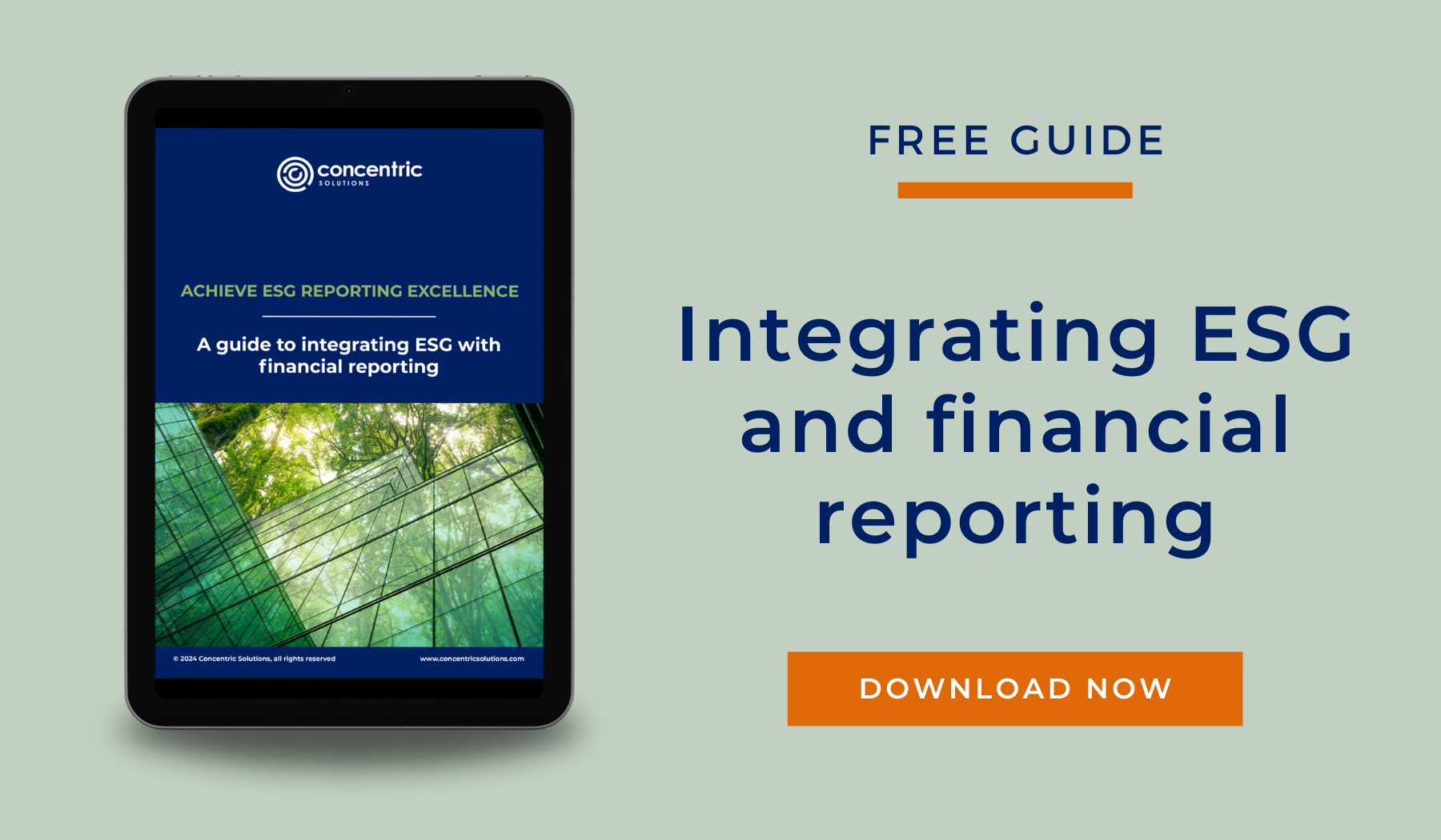 Download our ebook on integrating ESG and financial reporting